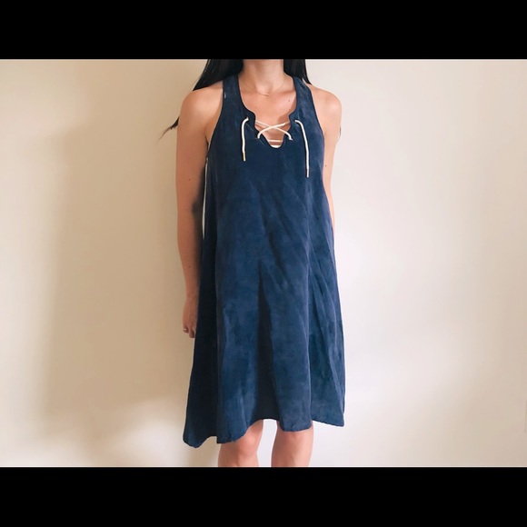 ❗️SOLD❗️Maison Scotch Silk Sailor Dress - Picture 3 of 7